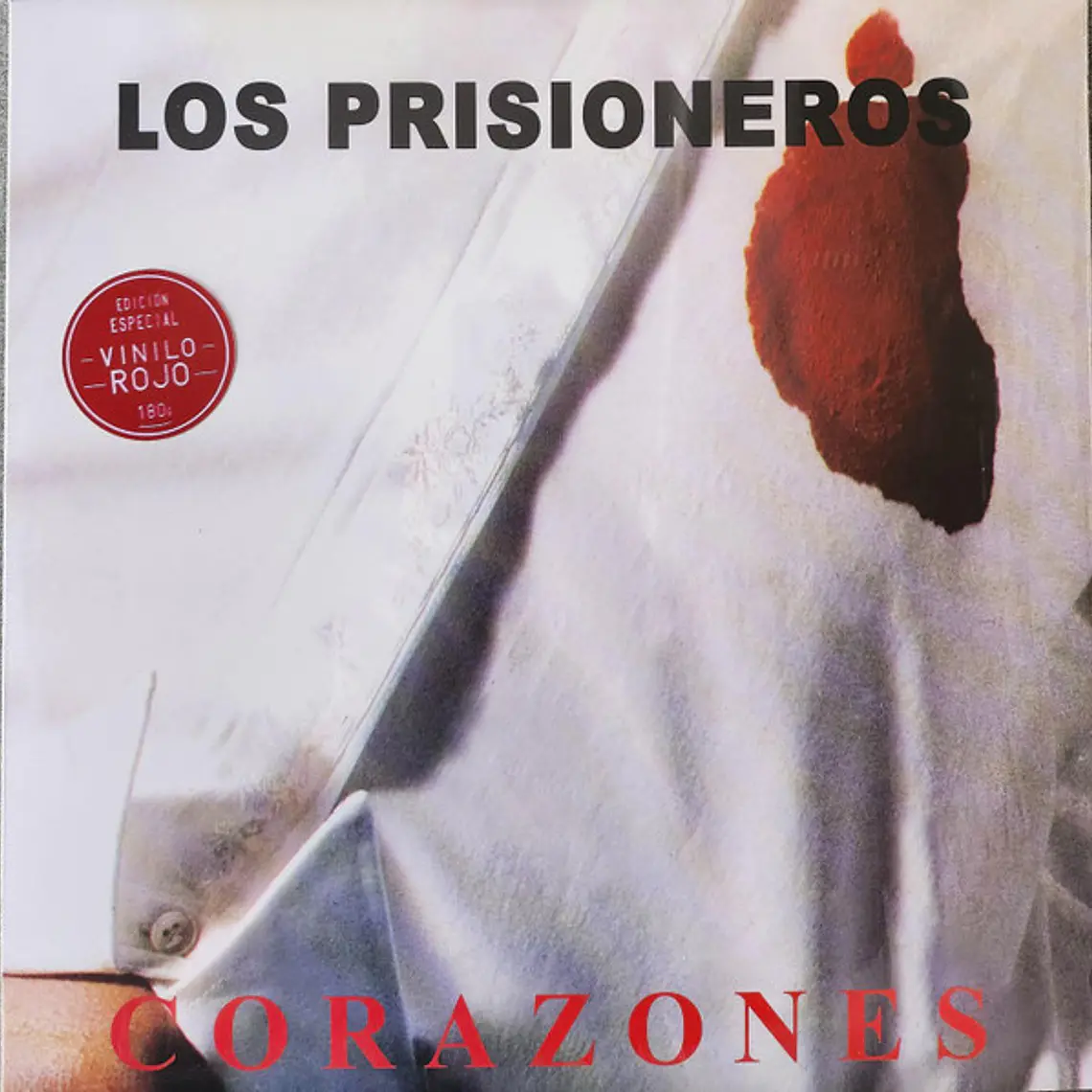 Los Prisioneros – Corazones. EDICION LIMITADA COLOR ROJO.  ESTADO NM 1
