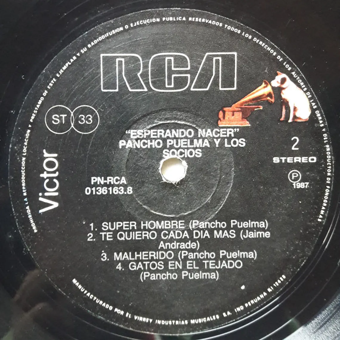 Pancho Puelma & Los Socios – Esperando Nacer / EDICION DEL AÑO / NO EXISTE RE 3