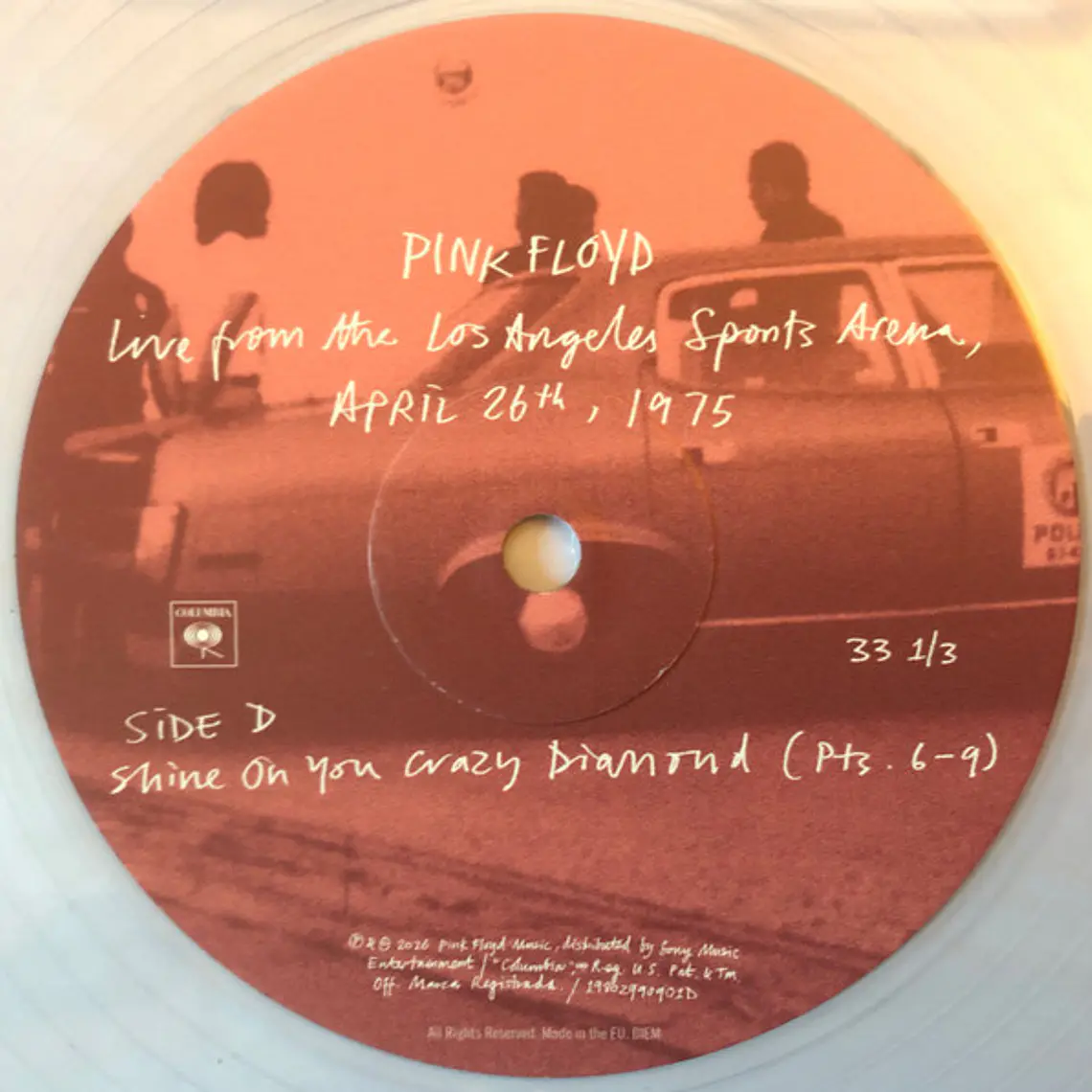 Pink Floyd – Live From The Los Angeles Sports Arena, April 26th , 1975. BOX EDICION LIMITADA RSD 4