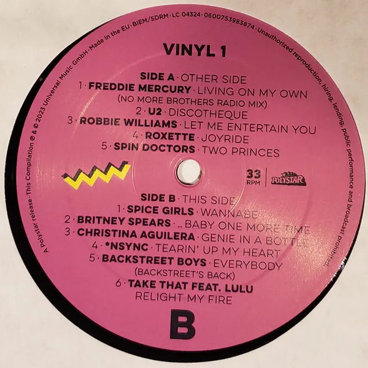Various – Fetenhits - The Real 90s.  4 LPS LO MEJOR DE LOS 90-s 4