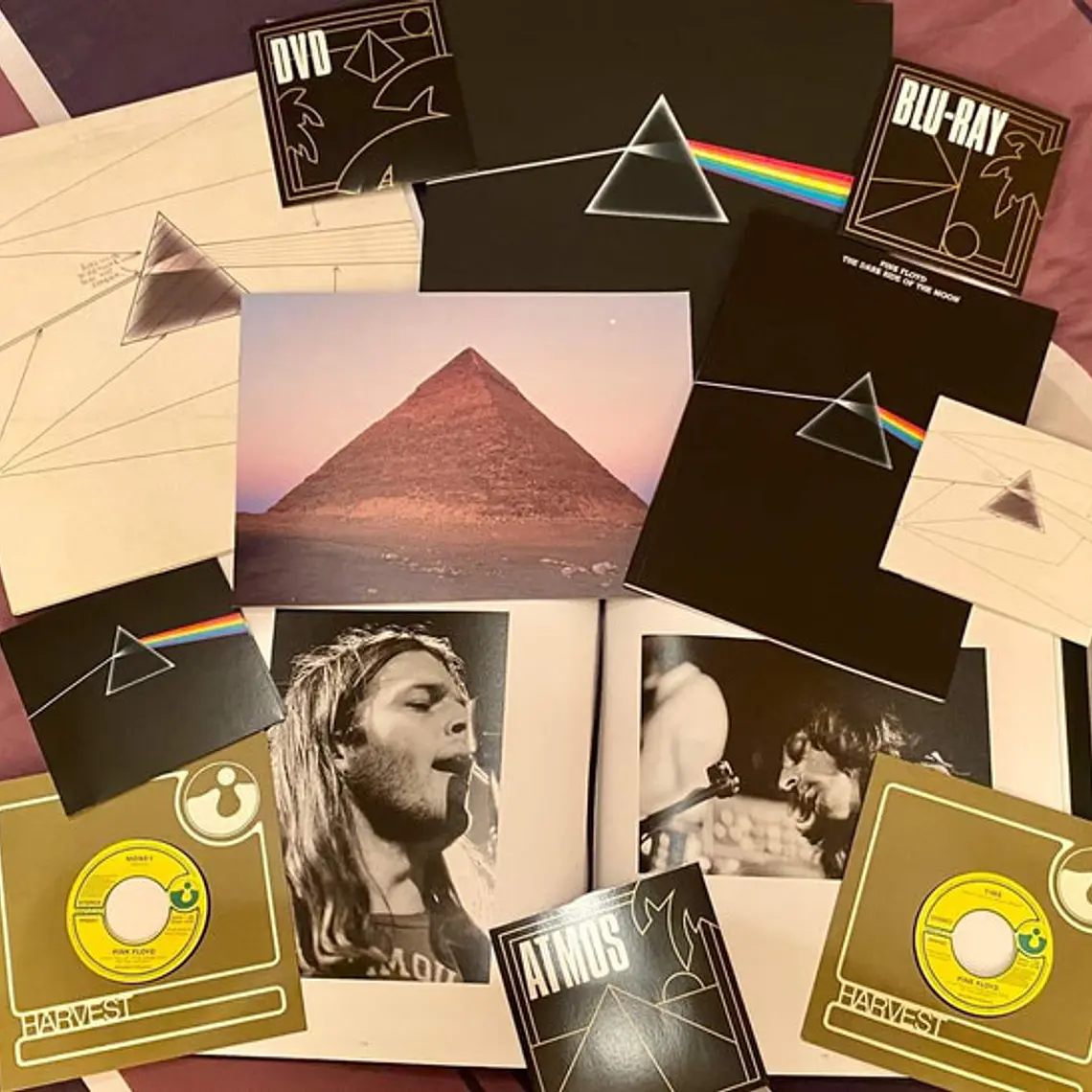 Pink Floyd – The Dark Side Of The Moon - 50 Years.  BOX DELUXE  7