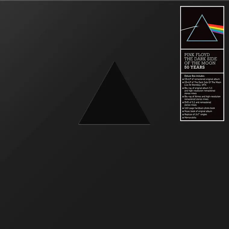 Pink Floyd – The Dark Side Of The Moon - 50 Years.  BOX DELUXE  1