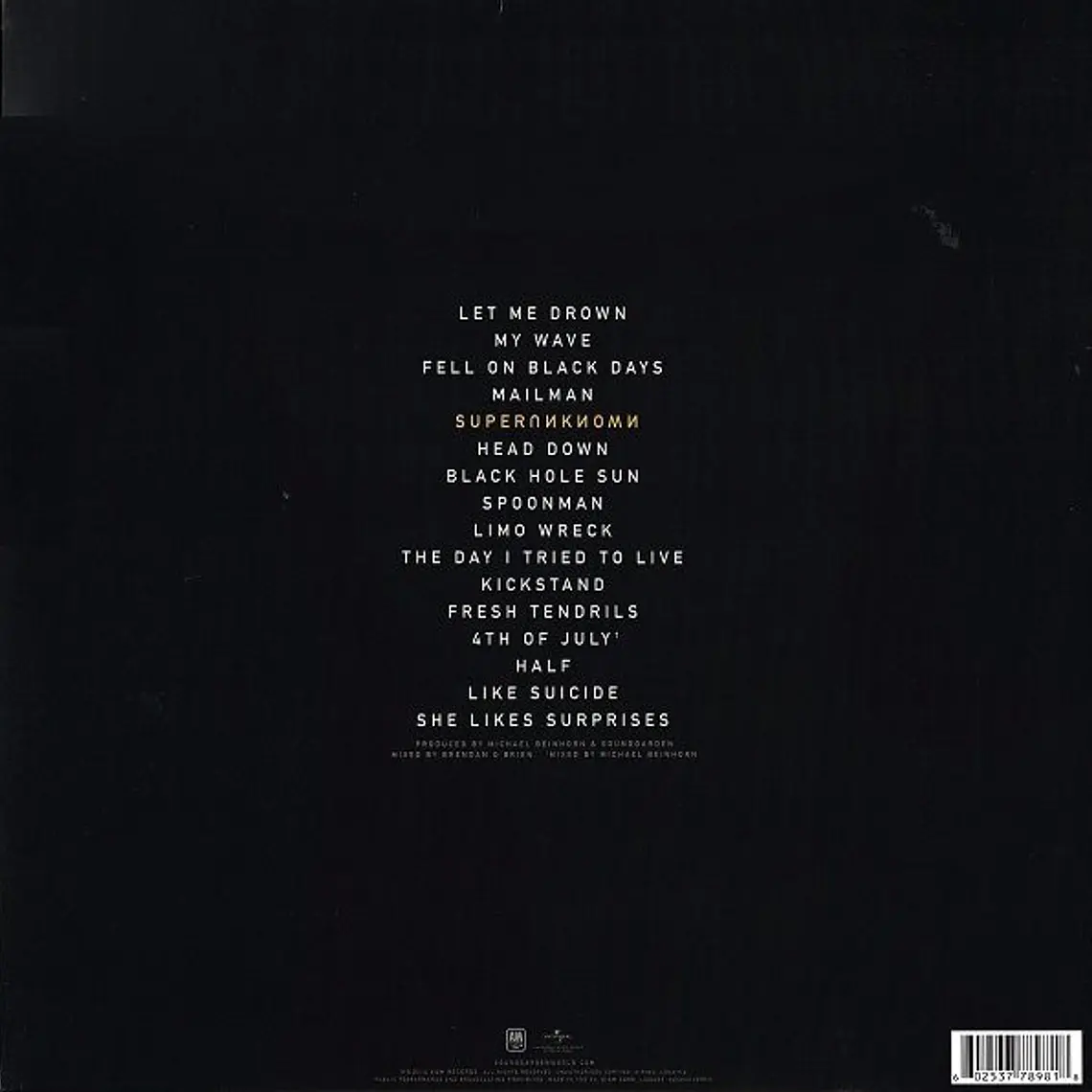 Soundgarden – Superunknown 2