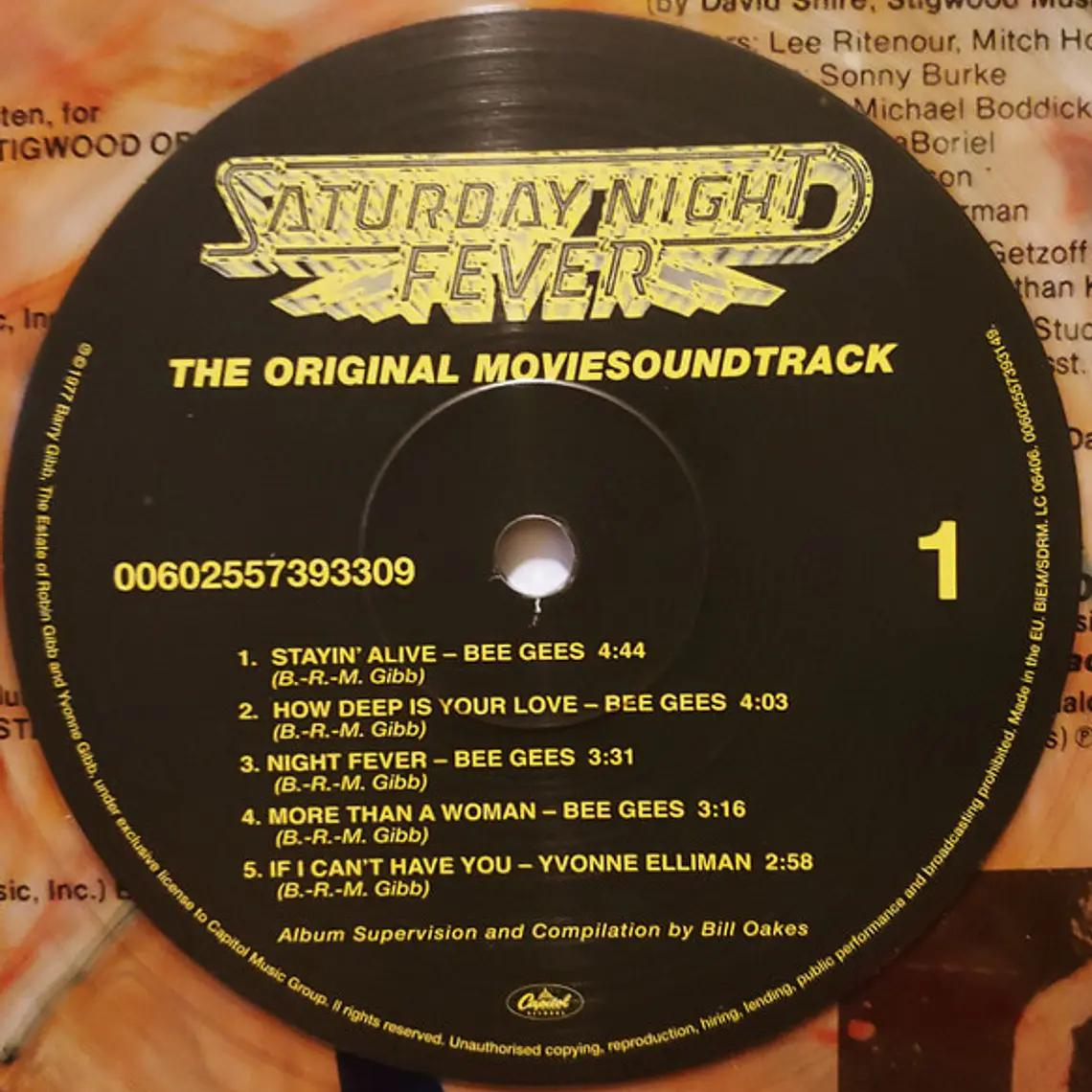 Various – Saturday Night Fever (The Original Movie Sound Track) EDICION SPECIAL DE COLOR  4