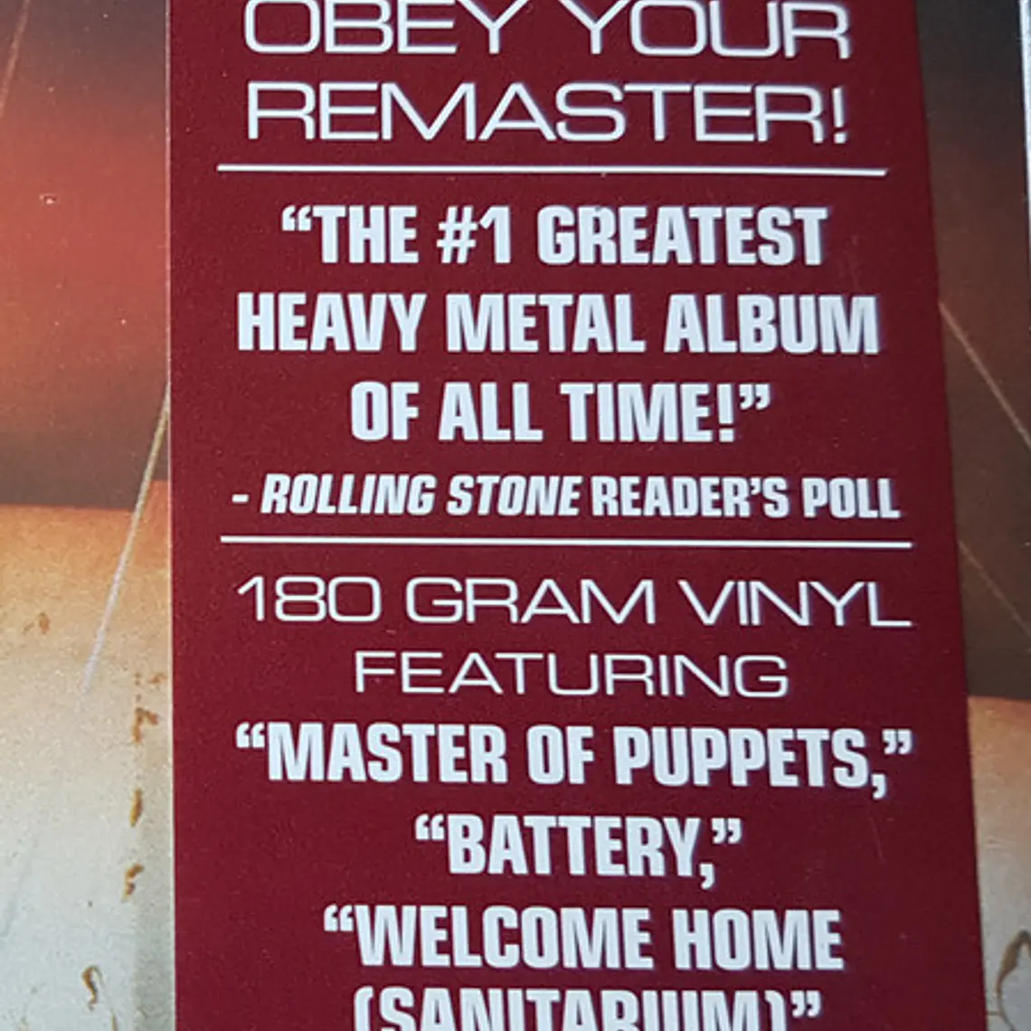 Metallica – Master Of Puppets 2