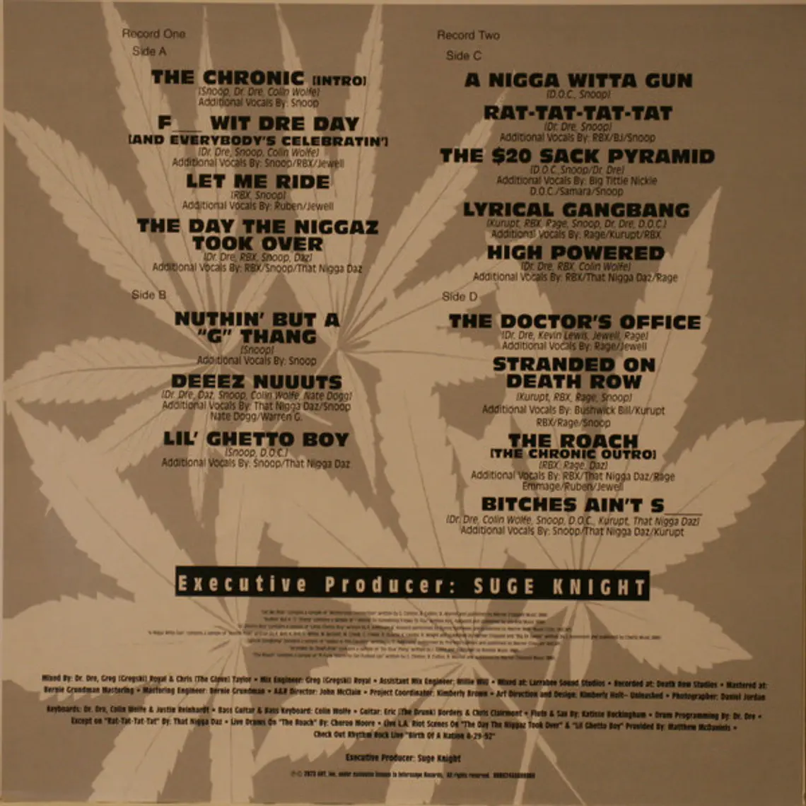 Dr. Dre – The Chronic 3