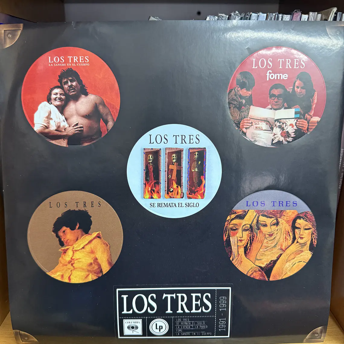 Los Tres  – Antología - Columbia 1991 - 1999 BOX EDICION LIMITADA 3