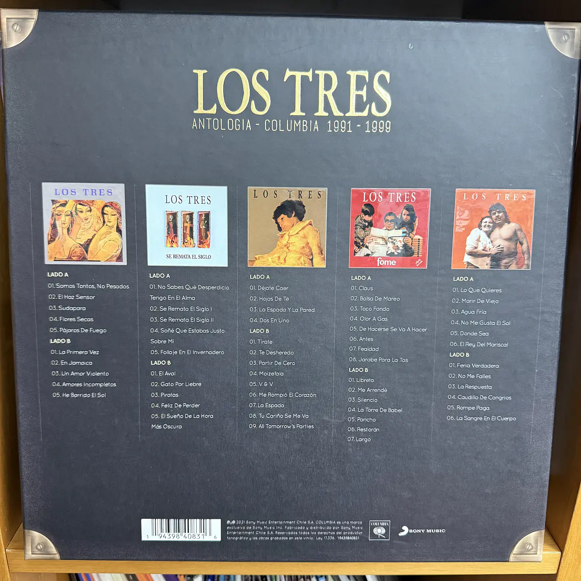 Los Tres  – Antología - Columbia 1991 - 1999 BOX EDICION LIMITADA 2