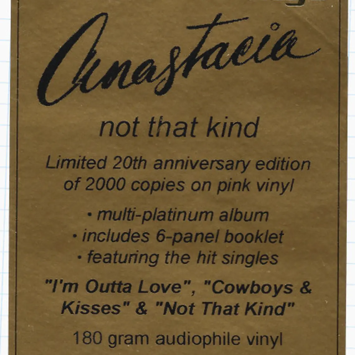 Anastacia – Not That Kind 4