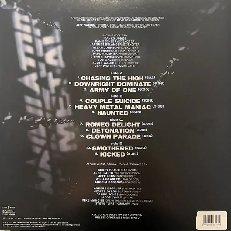 Annihilator – Metal II 2