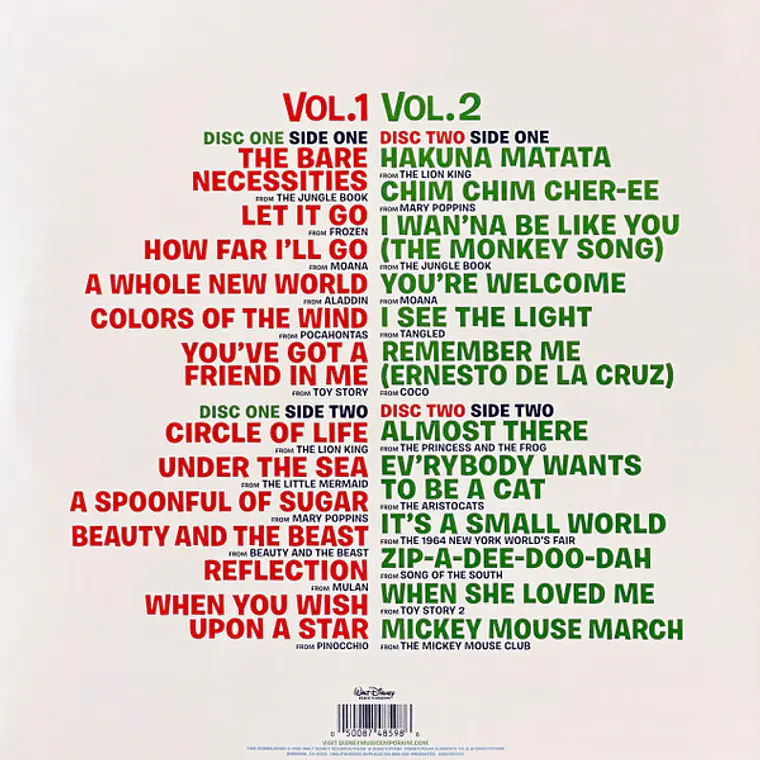 Disney Ultimate Hits Vol.1 & 2 2