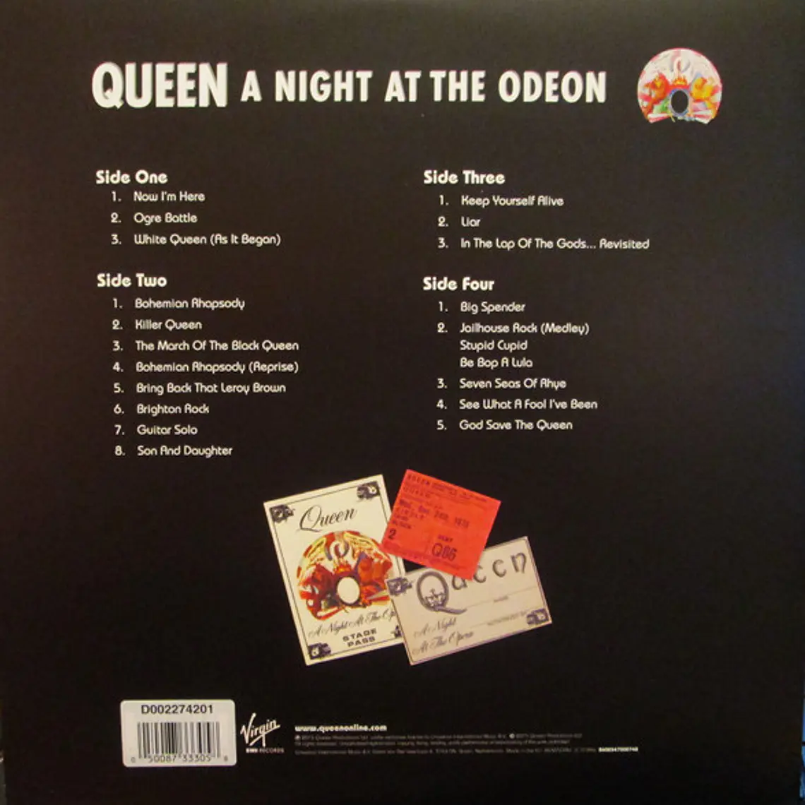 Queen – A Night At The Odeon 2