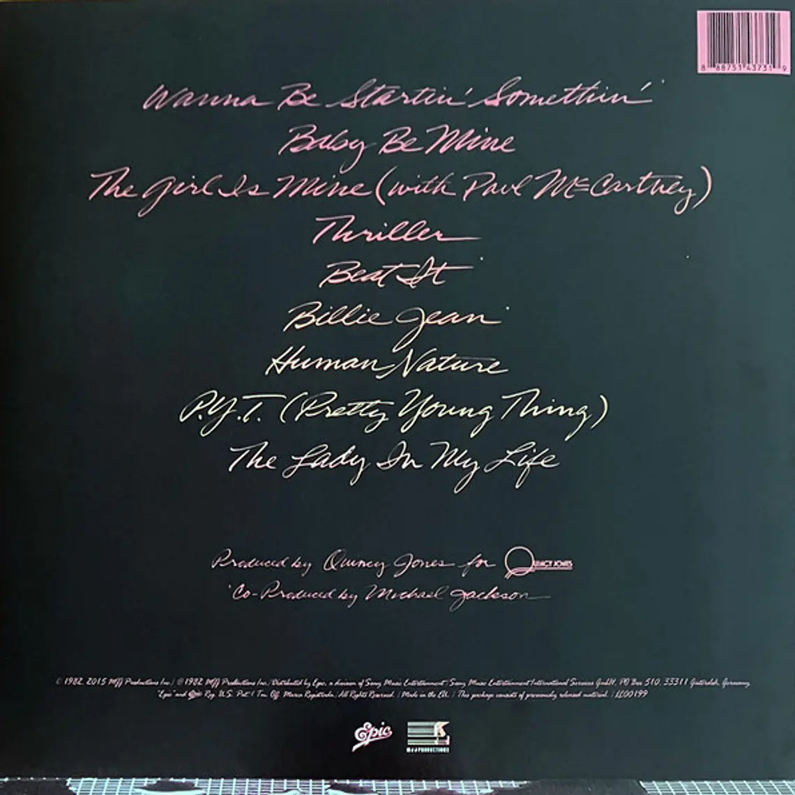 Michael Jackson – Thriller 2