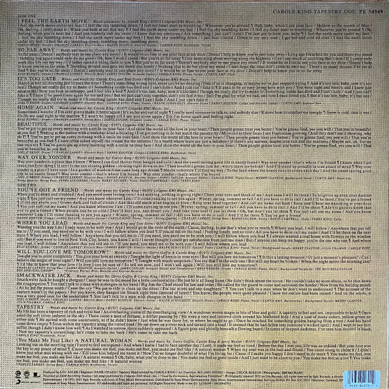 Carole King – Tapestry 2