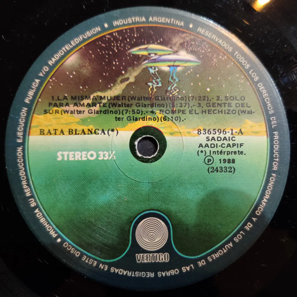 Rata Blanca – Rata Blanca EDICION EPOCA ARGENTINA NM 4