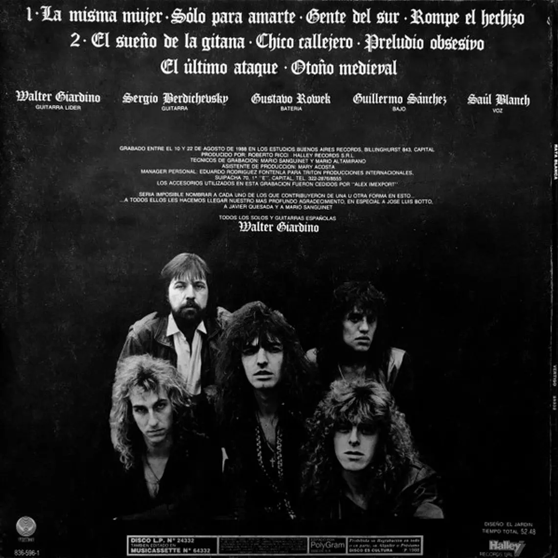 Rata Blanca – Rata Blanca EDICION EPOCA ARGENTINA NM 2