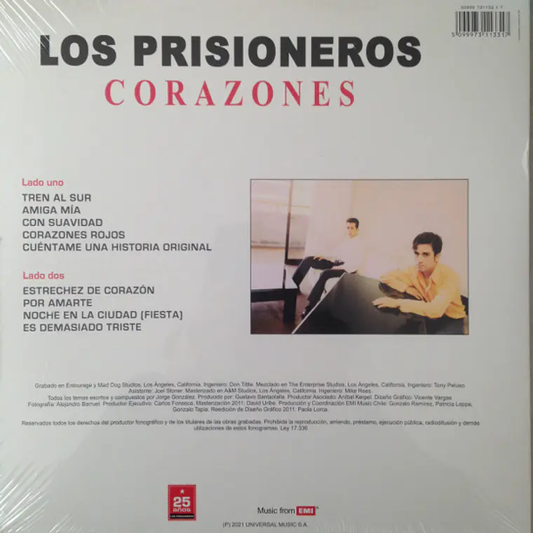 Los Prisioneros – Corazones 2