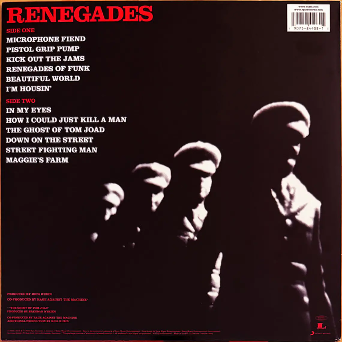 Rage Against The Machine – Renegades 2