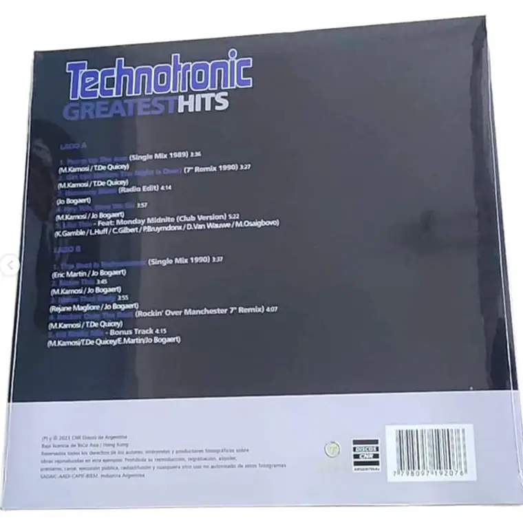 Technotronic – Greatest Hits 2