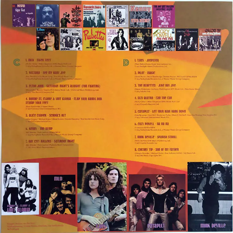 VARIOS -Glam Rock Collected 2 LPS EDICION LIMITADA NUMERADA 5