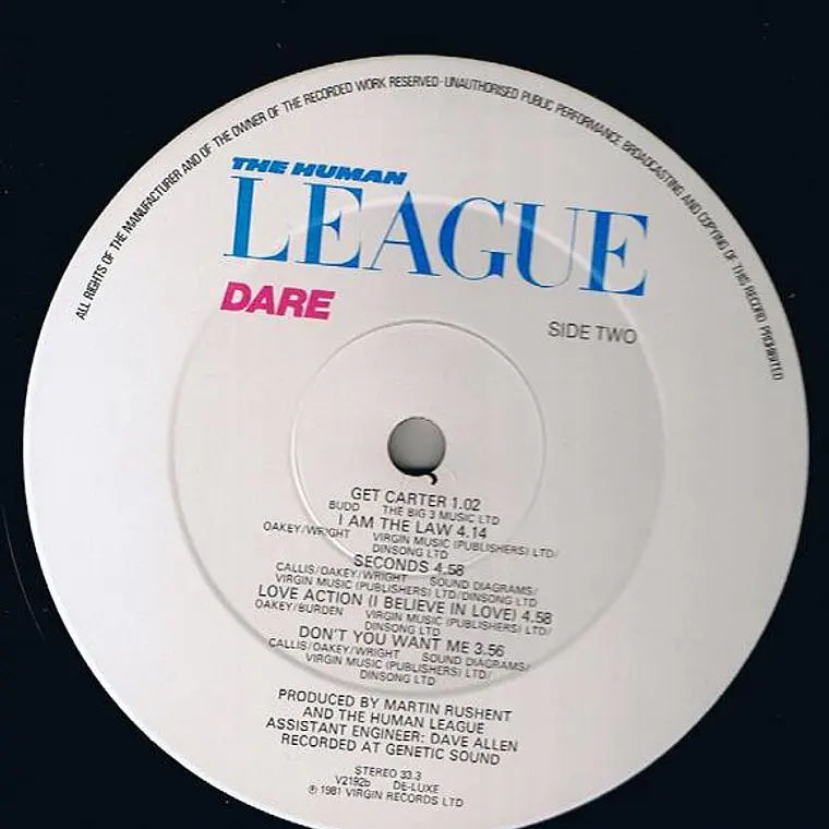 The Human League – Dare / NM 4
