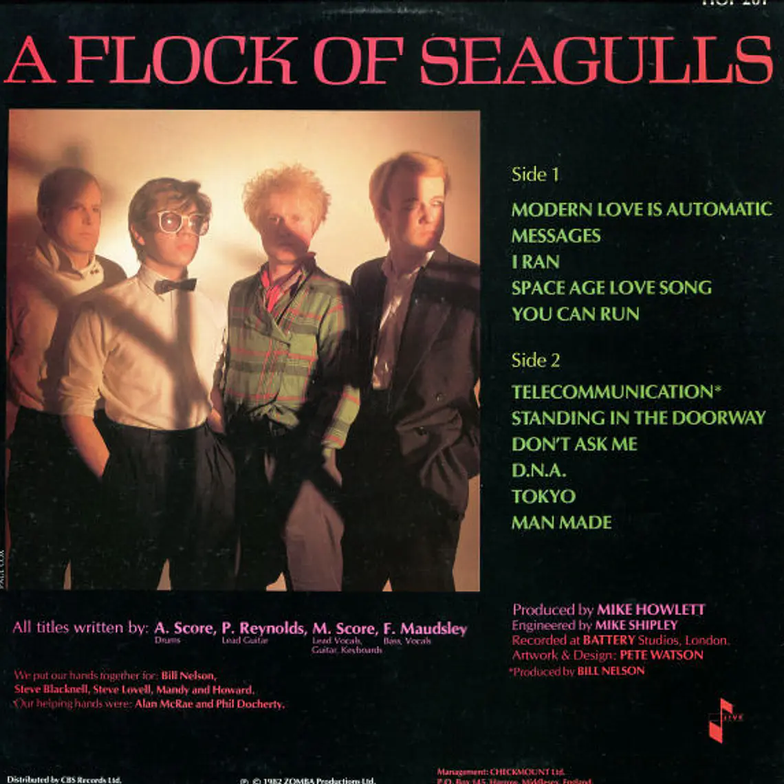 A Flock Of Seagulls – A Flock Of Seagulls / NM 2