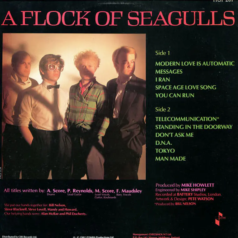 A Flock Of Seagulls – A Flock Of Seagulls / NM 2