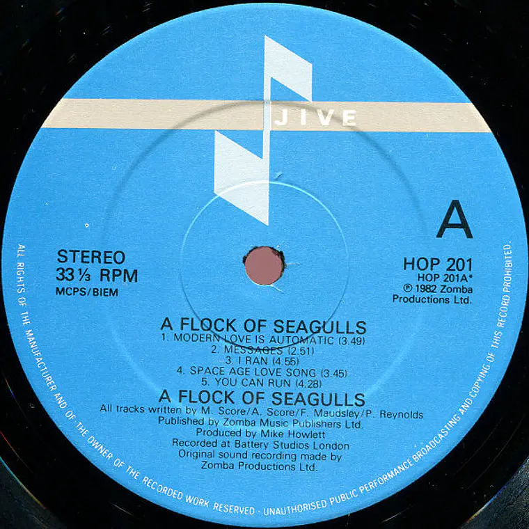 A Flock Of Seagulls – A Flock Of Seagulls / NM 3