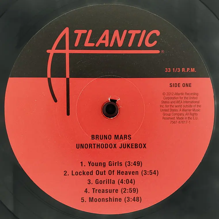Bruno Mars – Unorthodox Jukebox / EDICION 2012  4