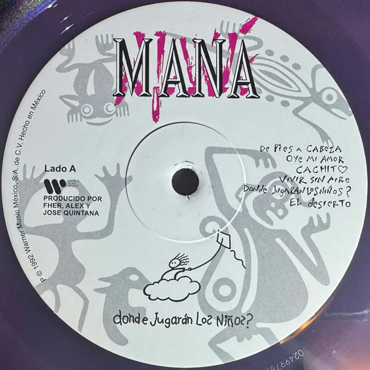 Maná – Donde Jugarán Los Niños? \. EDICION DE COLOR MADE IN USA  4