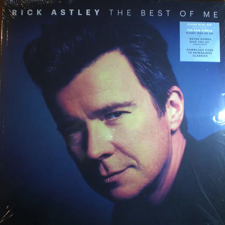 Rick Astley – The Best Of Me EDICION DOBLE DE COLOR LIMITADA DESCONTINUADA 1