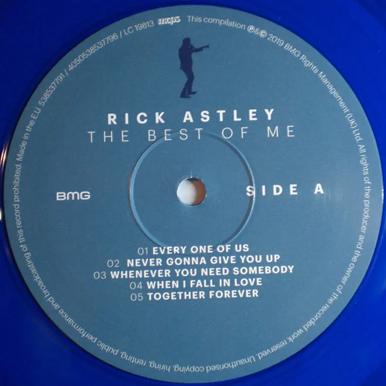 Rick Astley – The Best Of Me EDICION DOBLE DE COLOR LIMITADA DESCONTINUADA 4