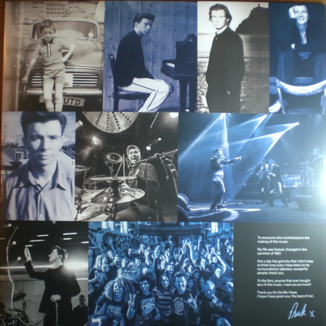 Rick Astley – The Best Of Me EDICION DOBLE DE COLOR LIMITADA DESCONTINUADA 6
