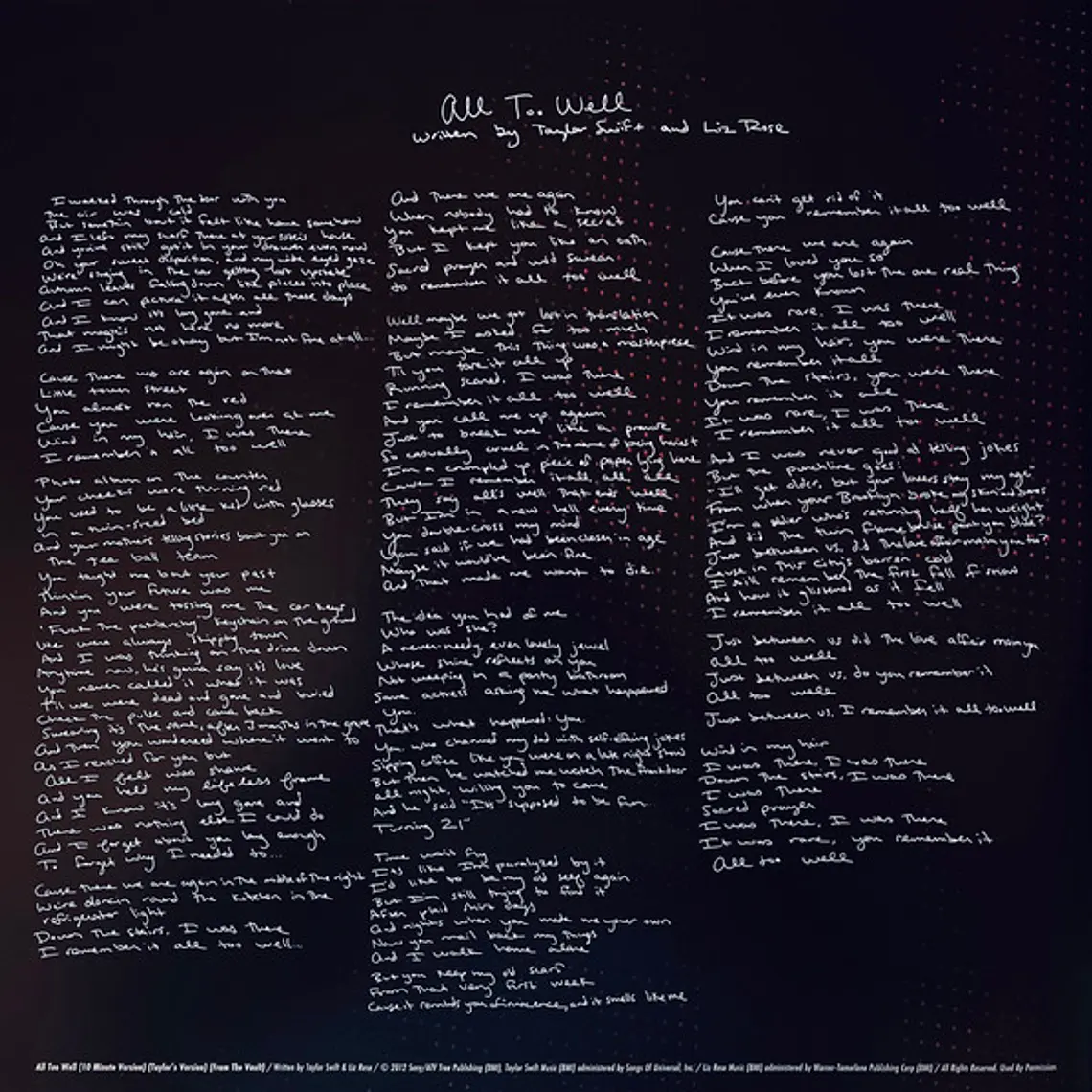 Taylor Swift – Red (Taylor's Version) 3