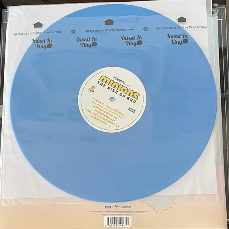 OST -Minions: The Rise Of Gru (Original Motion Picture Soundtrack) 2