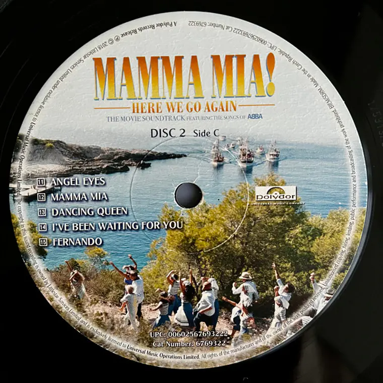  OST - Mamma Mia! Here We Go Again (The Movie Soundtrack Featuring The Songs Of ABBA) 3