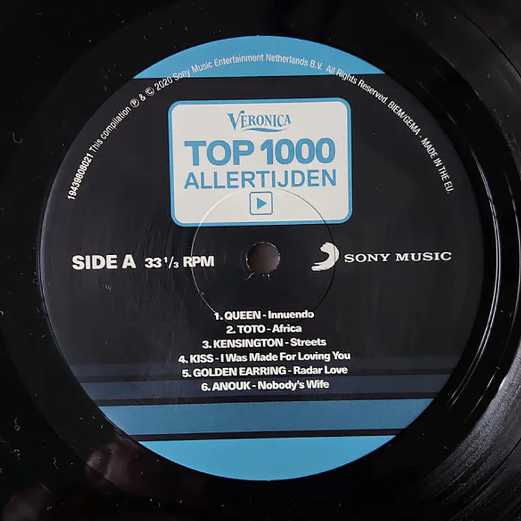 Various – Veronica Top 1000 Allertijden   USADO COMO NUEVO 3