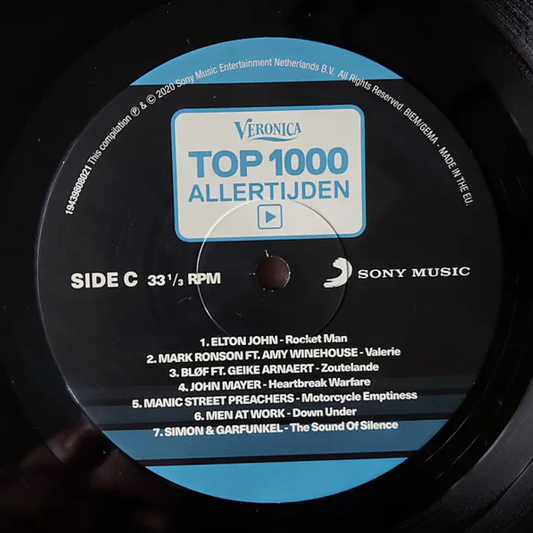 Various – Veronica Top 1000 Allertijden   USADO COMO NUEVO 4