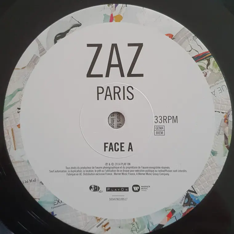 Zaz – Paris  USADO COMO NUEVO NO EXISTE RE-EDICION -ESCASO 5