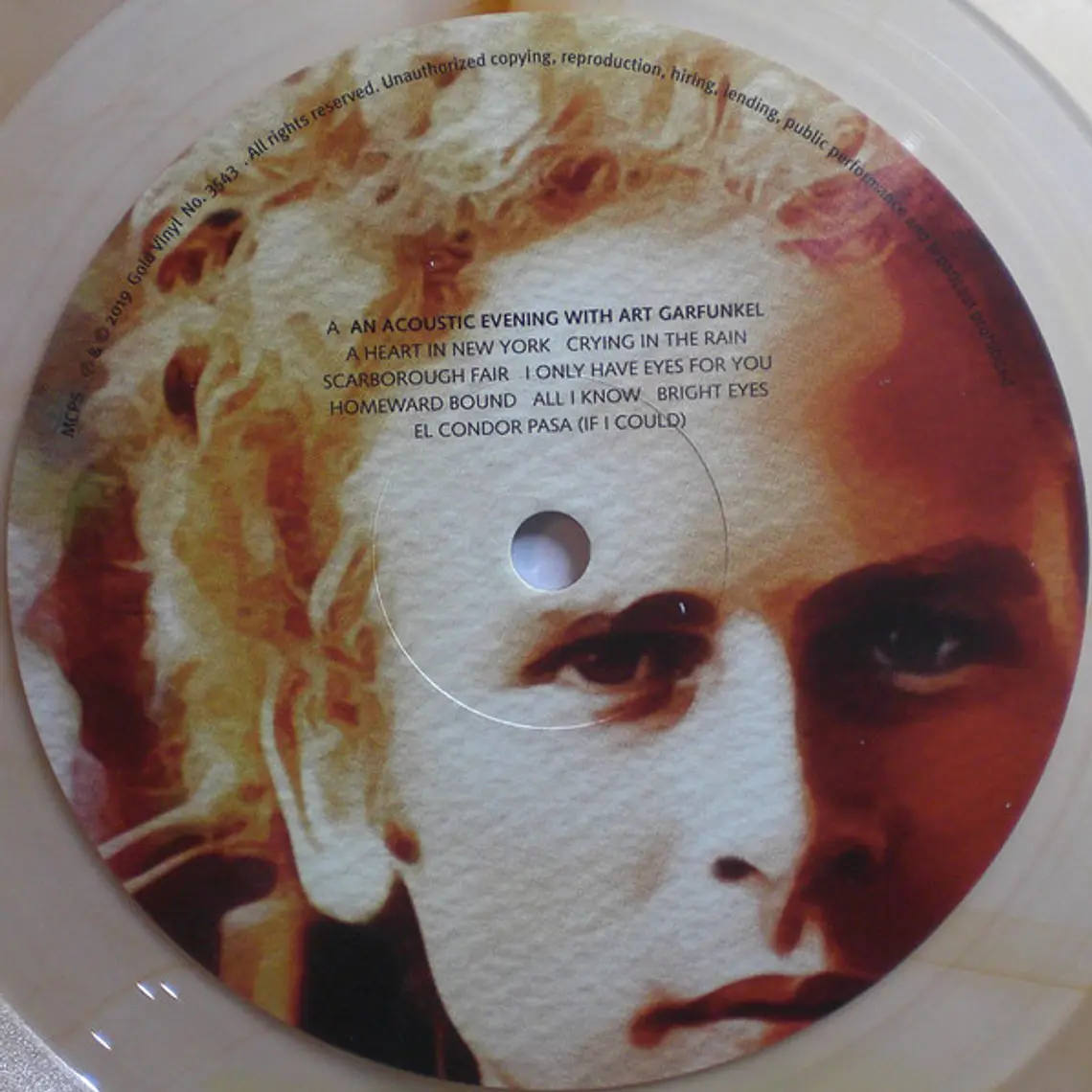 Art Garfunkel – An Acoustic Evening With Art Garfunkel  USADO COMO NUEVO NUMERADO 3