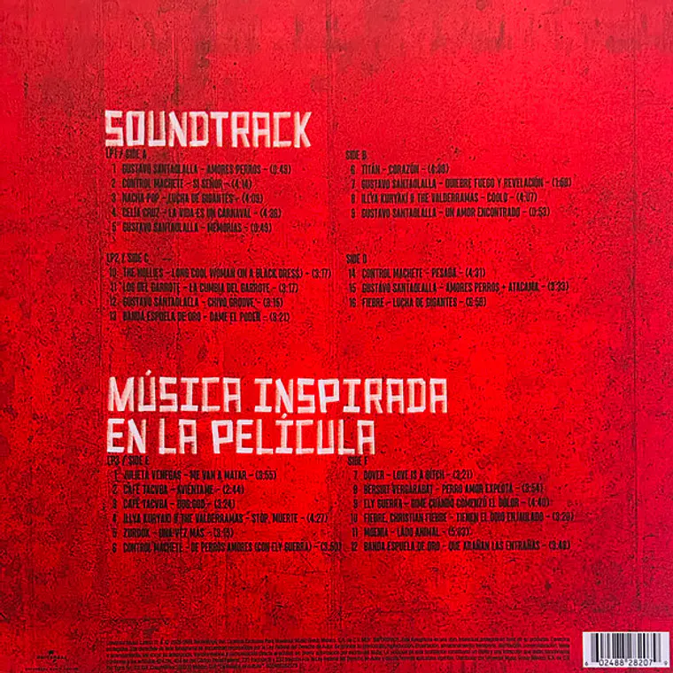 Various – Amores Perros (Música Original De La Película) 3