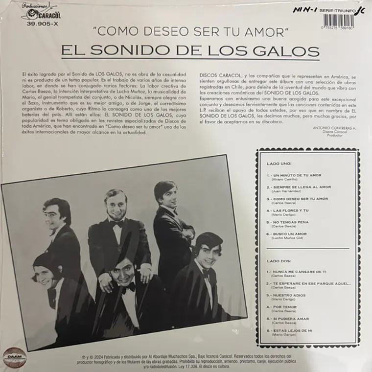Los Galos – Como Deseo Ser Tu Amor 2