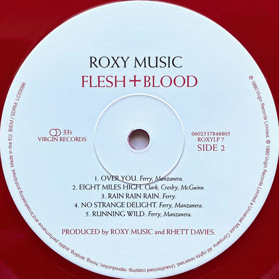 Roxy Music – Flesh + Blood 3