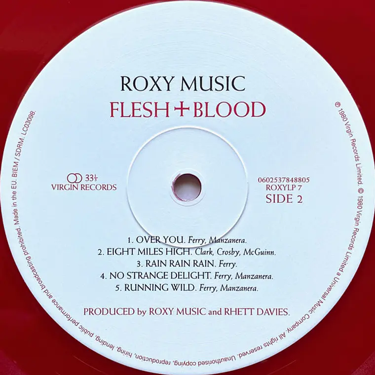Roxy Music – Flesh + Blood 3