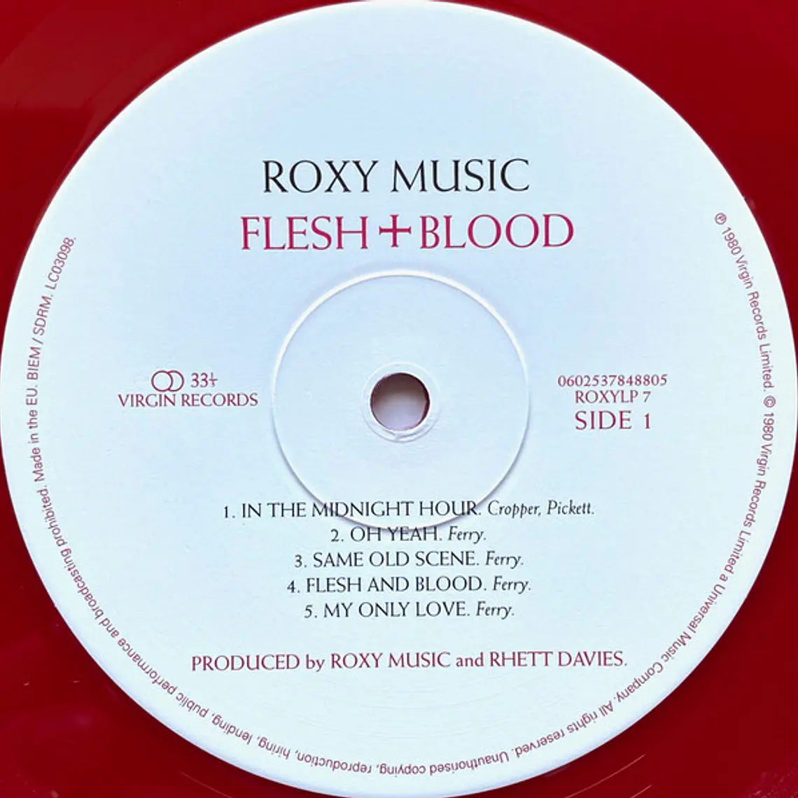 Roxy Music – Flesh + Blood 4