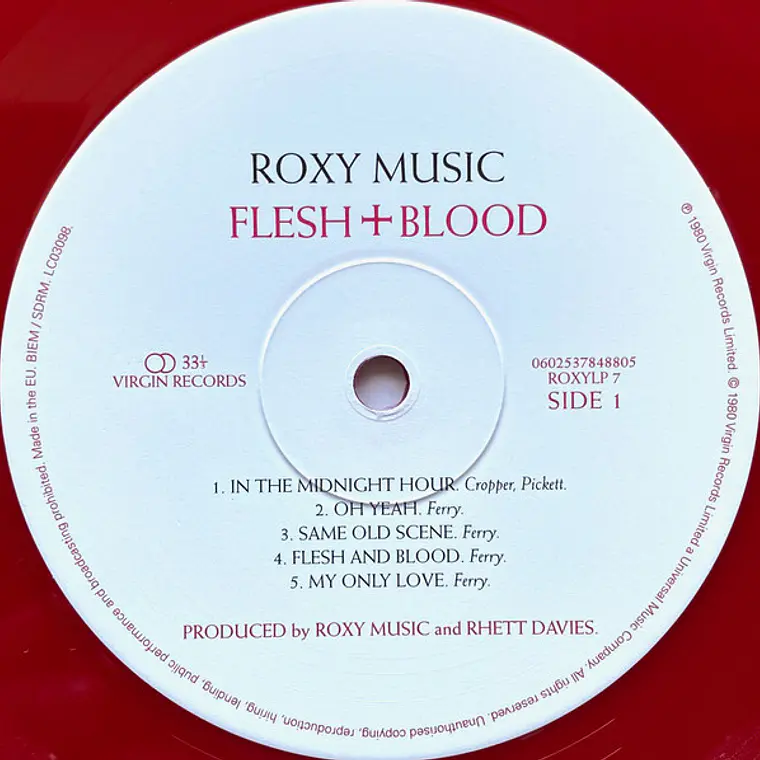 Roxy Music – Flesh + Blood 4