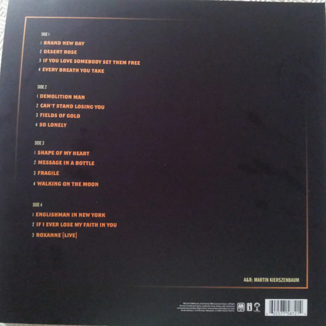 Sting – My Songs 3
