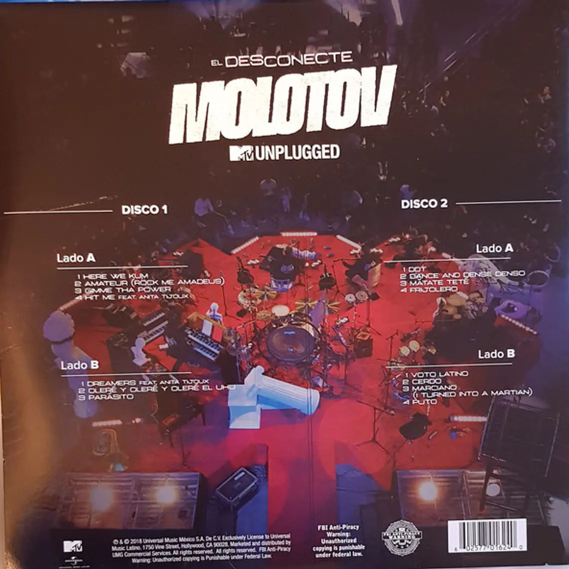 Molotov – El Desconecte MTV Unplugged 2