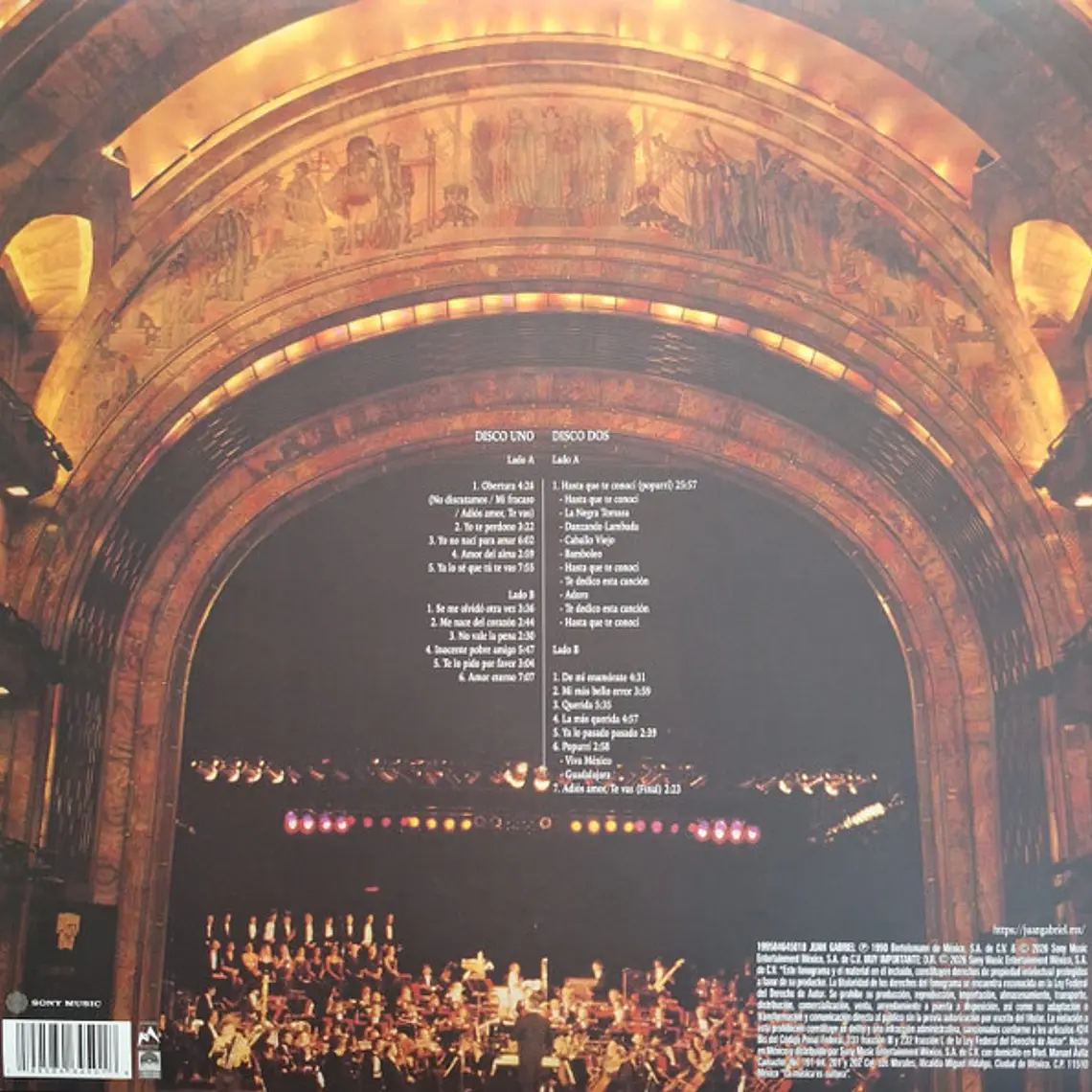 Juan Gabriel – En El Palacio De Bellas Artes (Edición conmemorativa 10ª Aniversario) 2