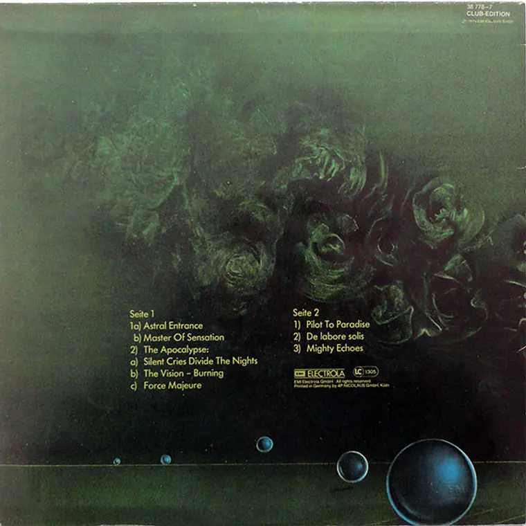 Eloy – Silent Cries And Mighty Echoes / NM / EXC 2